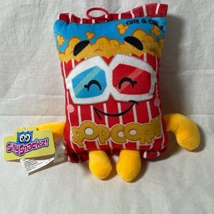 Silly Snackz Popcorn Plushy